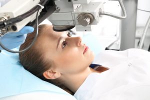 Laser vision correction. Ophthalmologist
