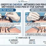 Greffe de cheveux FUE Saphir et CHOI : tout savoir
